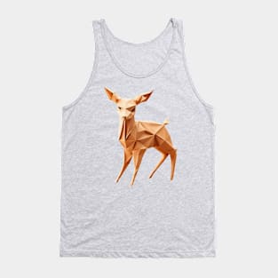 Deer Origami Tank Top